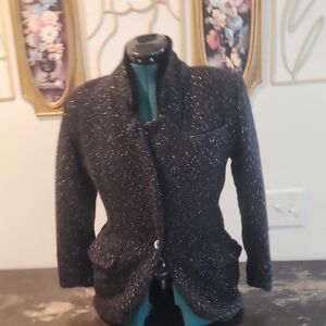Black Sparkle Blazer